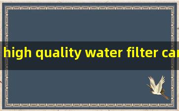 high quality water filter carbon block machine